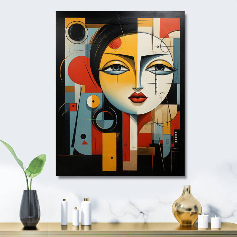 Constructivisme met l'accent sur l'intégration II - Constructivisme, décoration murale en métal, H 32 po x l 24 po x P 1 po