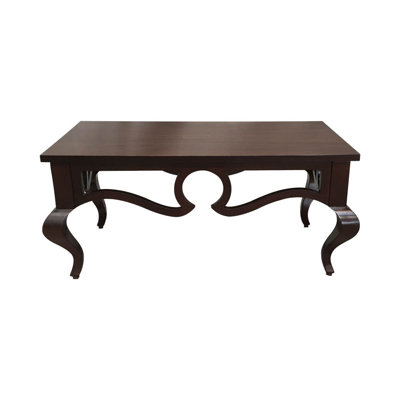 Cuebas Solid Wood Four Leg Coffee Table