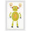 «Gerald Magnetic Robot», reproduction encadrée-1578473250