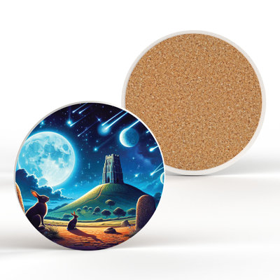 West Country Wizard Round 1 Piece Coaster