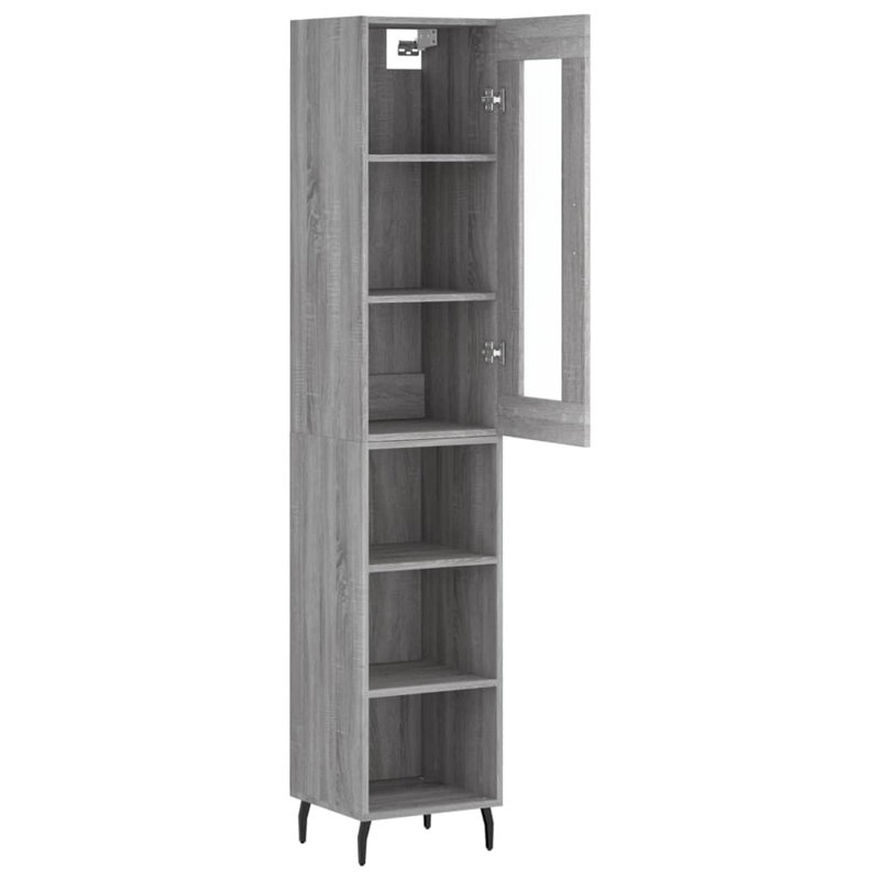 Ramford 34.5cm Sideboard, Grey Sonoma