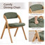 Ensemble de 4 chaises pliantes rembourrées en bois massif rembourrées pour l'intérieur et l'extérieur-539721507-539721510