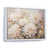 White Floater Framed