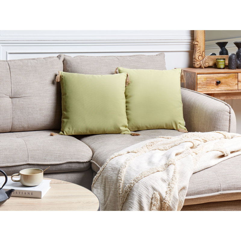 Lenny Green Square Throw Cushion