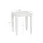 Table d'appoint en aluminium Lilah