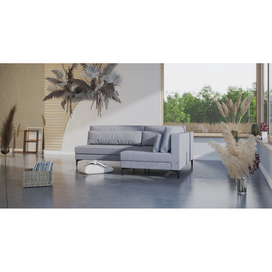 Ecksofa Brilliantina aus Cord