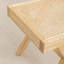 Banc en bois massif et canne Brylynn-1744925504
