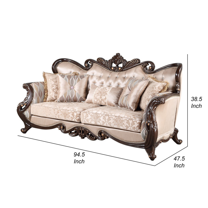 Cona Upholstered 94.5'' Sofa