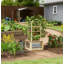 Lit de jardin surélevé galvanisé, jardin surélevé en bois