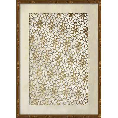 « dentelle pattern 6 », impression encadrée