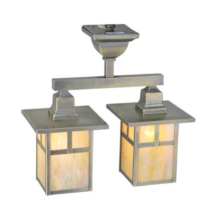 2 - Light Semi Flush Mount