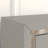 Kosta 33" W Vertical Mirrored Exterior 5-Drawer Dresser
