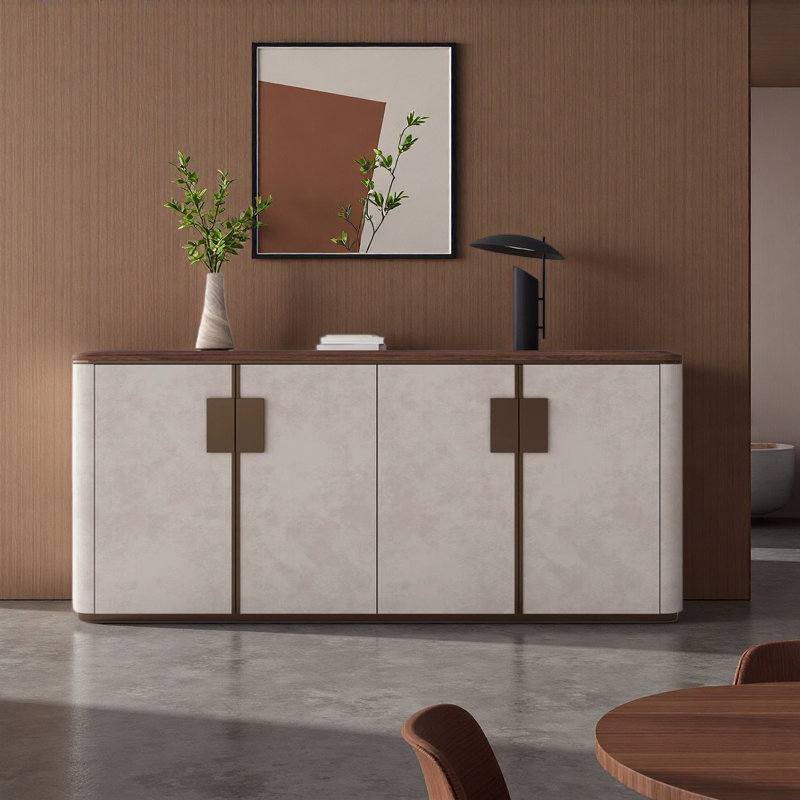 Buffet de cuisine haut de gamme, H 35,43 po x l 70,87 po x P 15,75 po