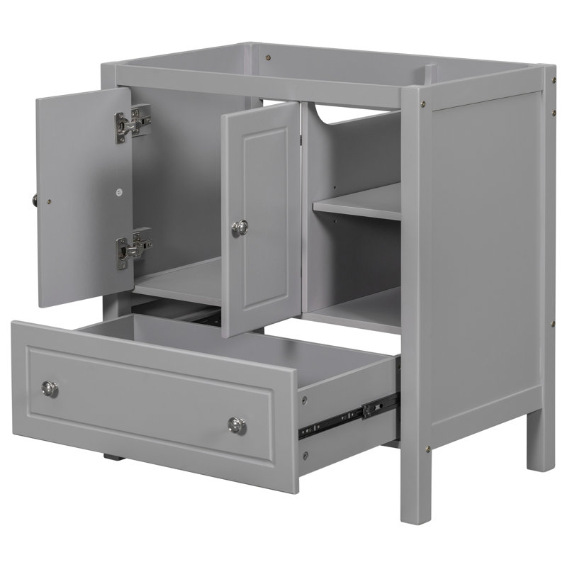 Elegant 30" Bathroom Vanity Base - Versatile Storage Solution
