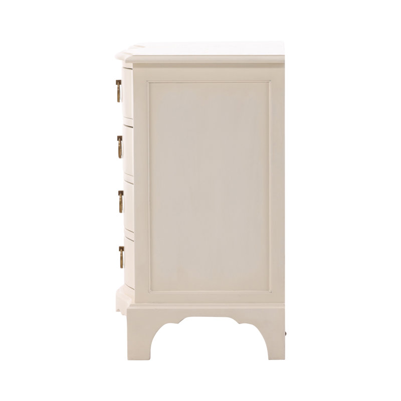 Furniture Classics Ariel Cream Mahogany 4-Drawer Chest