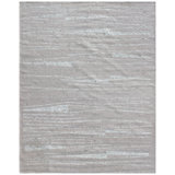 Wool Area Rug in White/Brown
