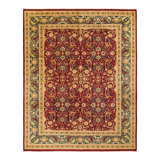 Classic One-of-a-Kind 9' 4" X 11' 9" Hand Knotted Area Rug