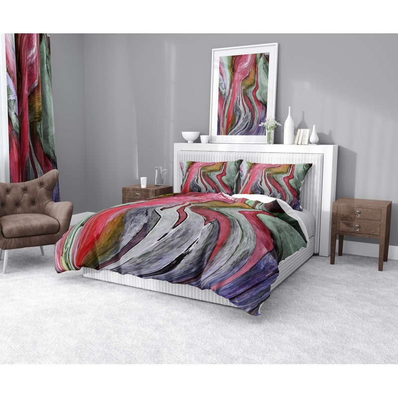 Polyester Duvet Cover, Twin Duvet Cover + 1 Standard Sham