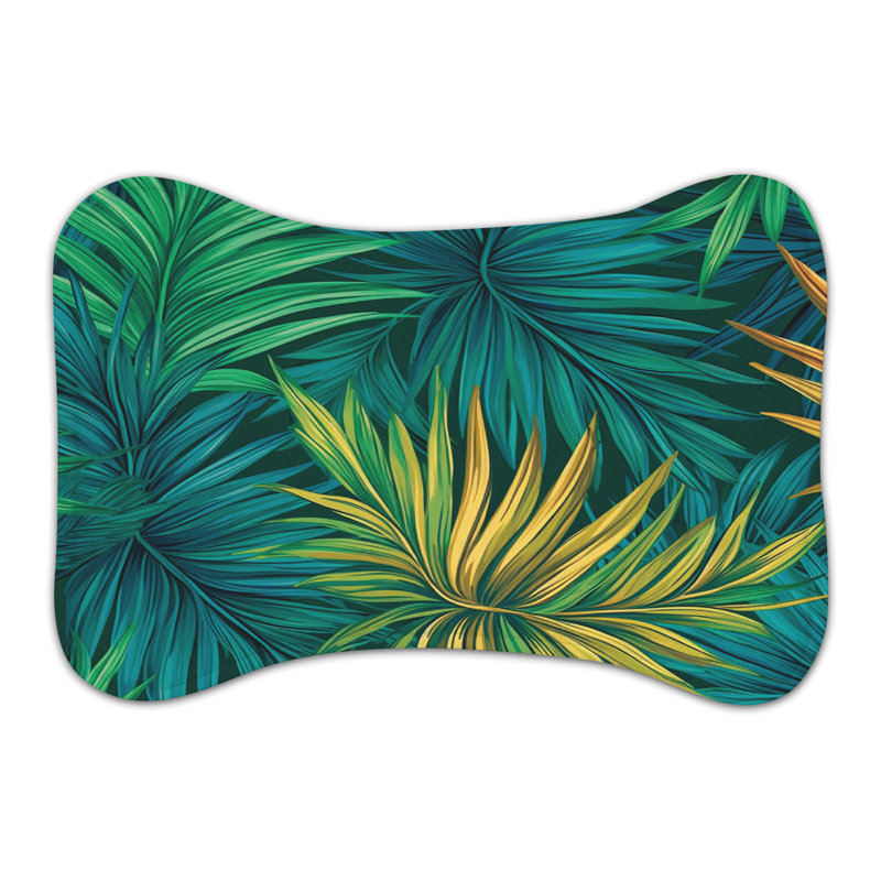 Island Mélange - Tapis d'alimentation en os 1 pièce, XL (18 po)