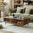 Modern rectangular solid wood coffee table-805510049