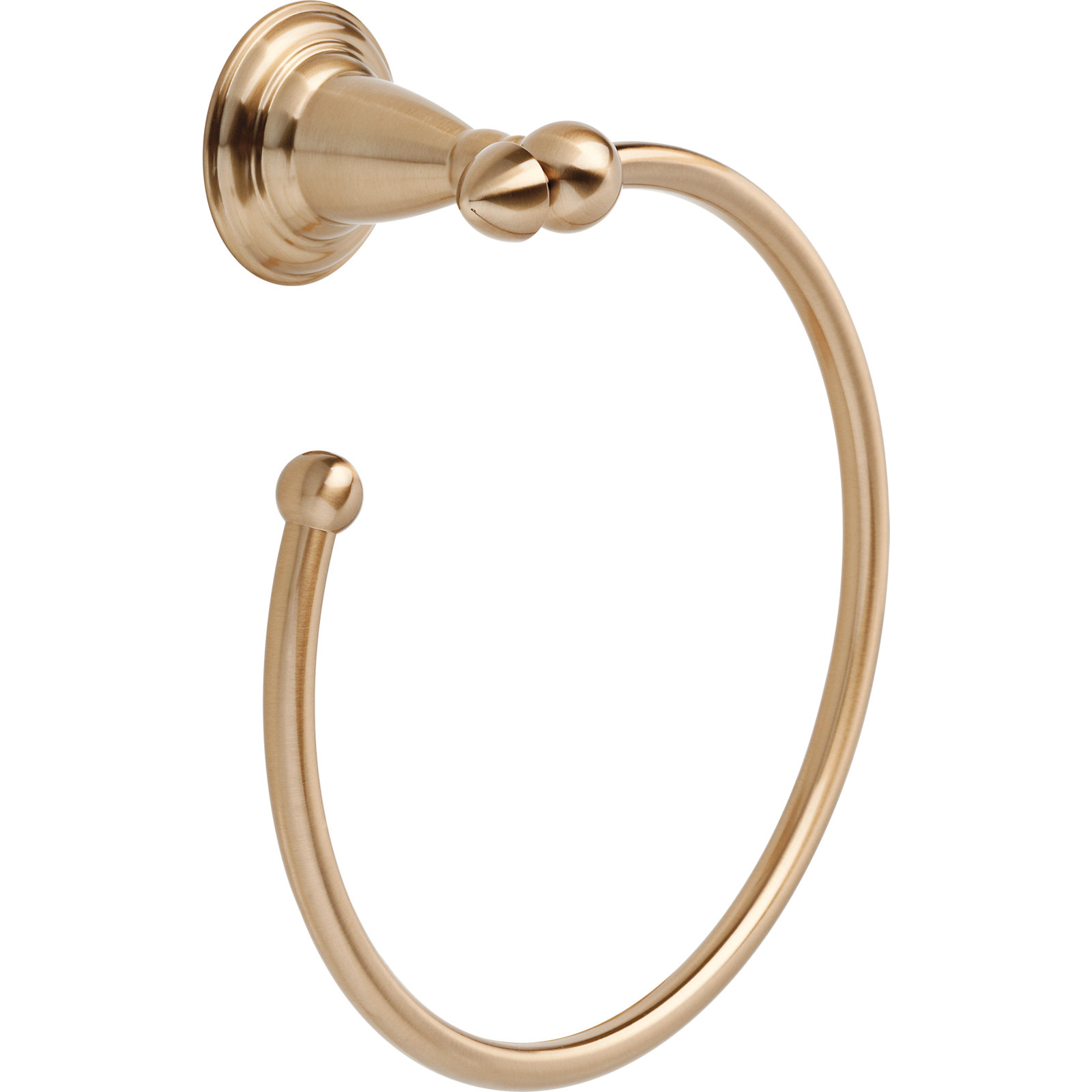 Victorian Towel Ring, Brilliance Champagne Bronze