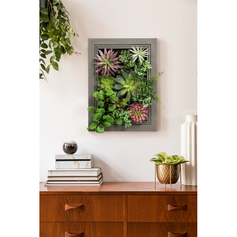15.8'' Faux Succulent