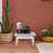 Mangta Solid Wood Accent Stool