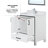 Ziva 30 in W x 22 in D Single Bath Vanity and White Top-163753882-212586890
