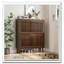 Armoire à chaussures en noyer de 31,5 po