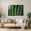 Légumes, choux de Bruxelles, art mural en métal vert-590884354