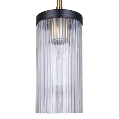 Eradu 1 - Light Matte Black Lantern Pendant