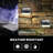 Bell+Howell Solar Deck Fence Lights With Color Changing Mode Feature, Wireless Auto On/off Shut Off