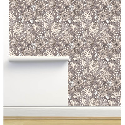 Rouleau de papier peint texturé L 12 pi x l 2 pi Amy Mac Ready Designs