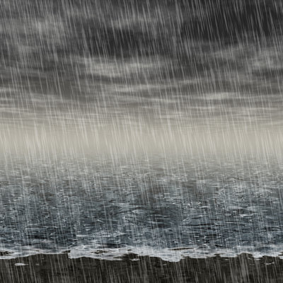 «Abstract Rainy Landscape» par Pandawild - photographie sur toile tendue