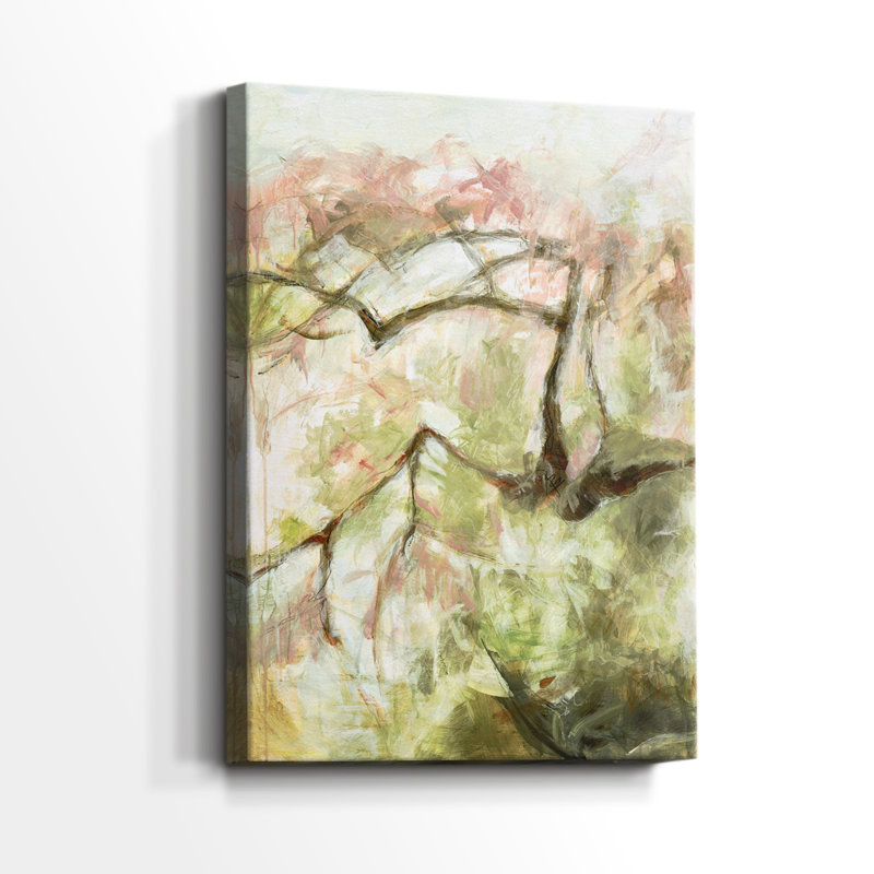 Spring Diptych I -Gallery Wrapped Cavas, 36" H x 24" W