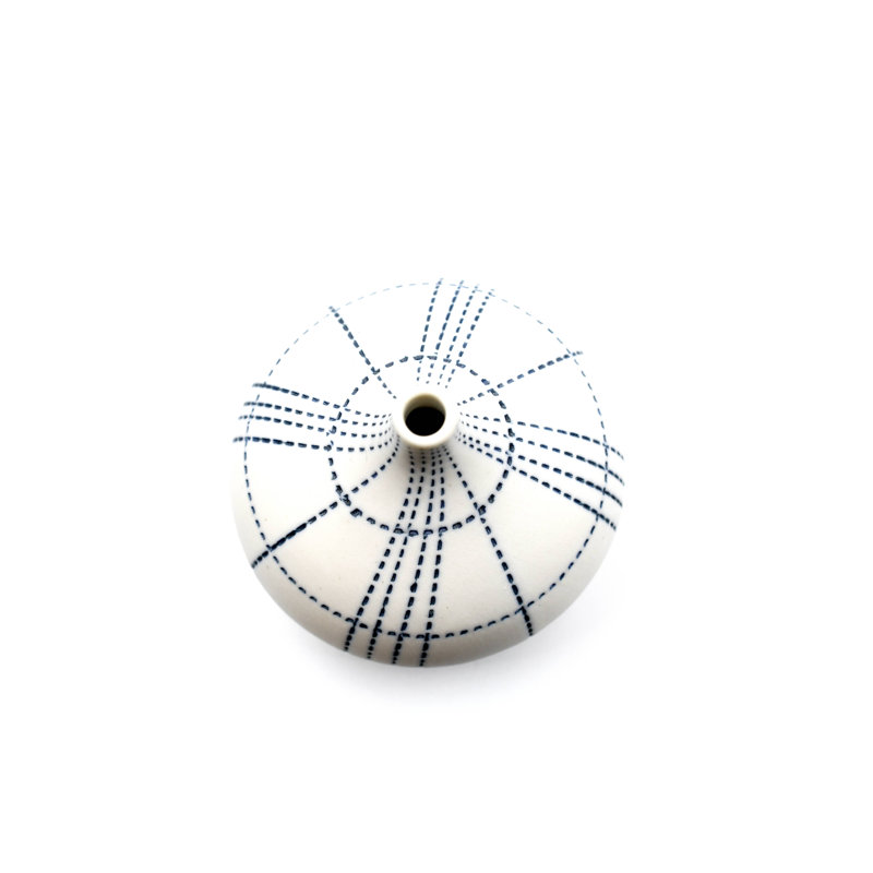 Vase de table Ava-Skye, H 2,6 po x l 2,5 po x P 2,5 po