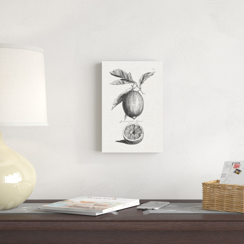 Citrons et oranges antiques I, H 48 po x l 32 po