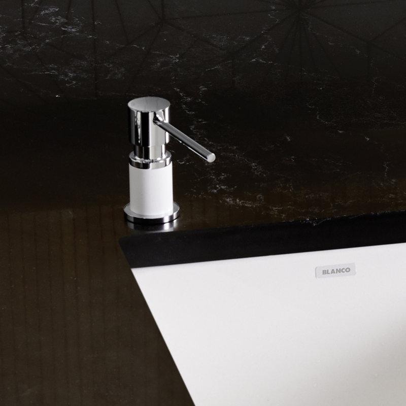 Lato Soap Dispenser, White