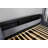 Daybed With Trundle, Corner Bed With LED Light And Charging Station