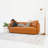 Dylan Modern Cognac Leather Sofa