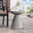 Outdoor Lightweight Concrete Side Table