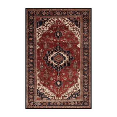 Machine Washable Turkish Brown Area Rug