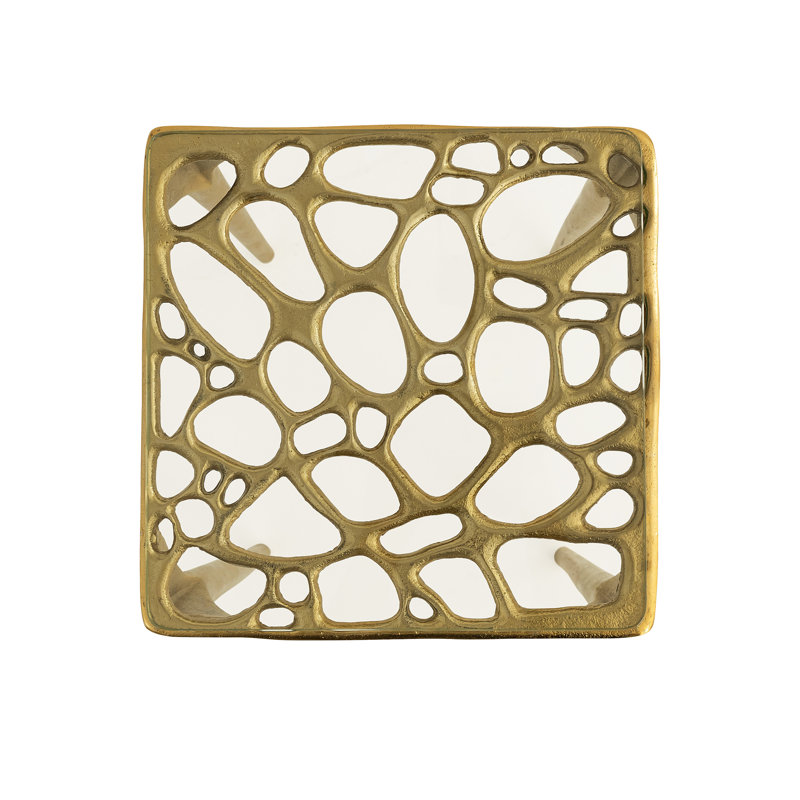 Marjorie Skouras Glass End Table