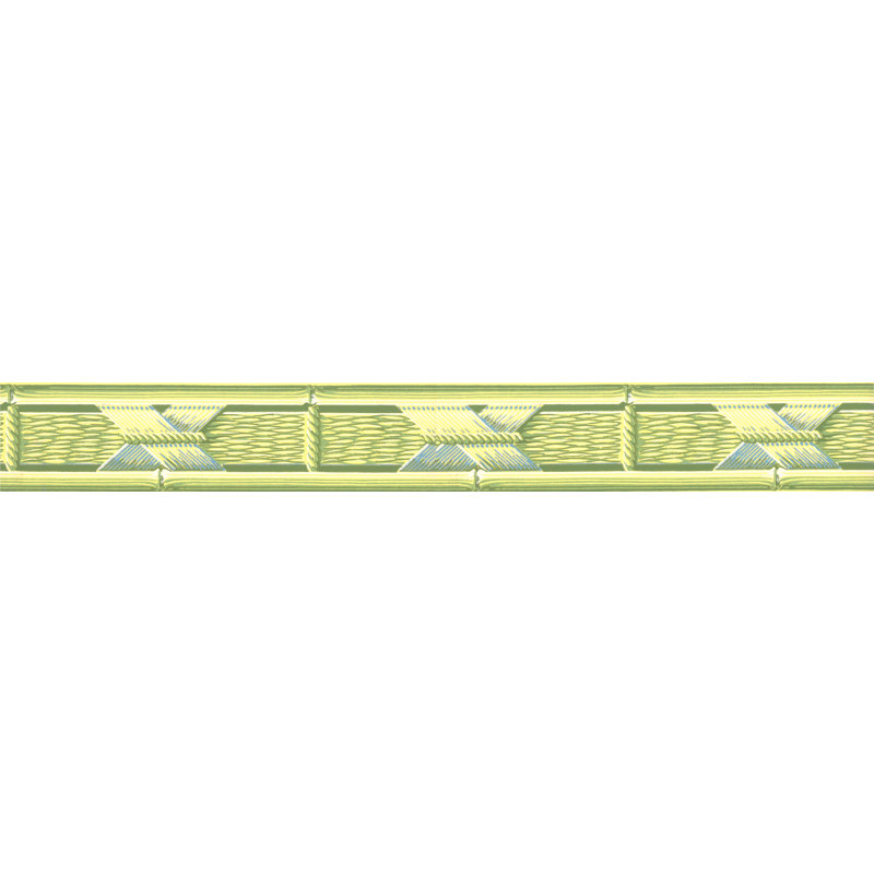 Bordure de papier peint Bunel, Vert