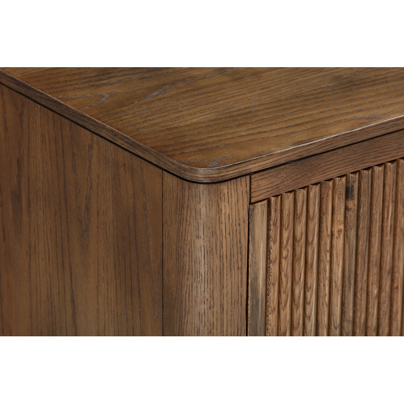 Tori Unfinished TV Stand for TVs up to 60", Brown