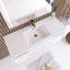 Meuble-lavabo simple 48 po avec plateau en résine Orinate-1882481529