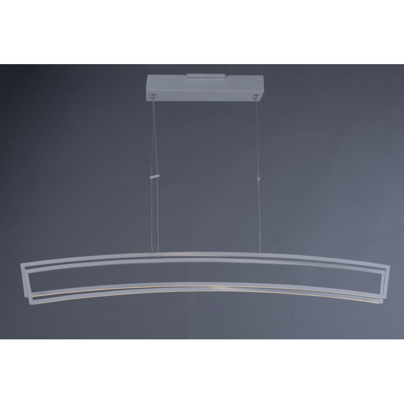 Luminaire suspendu géométrique à del unique/à 1 lumière Eastep