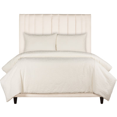Birch Lane Recover Vanilla Duvet Cover Set