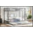 Twin XL Over Twin XL Metal Bunk Bed With Twin Size Trundle, Durable And Space-Efficient For Modern Bedrooms