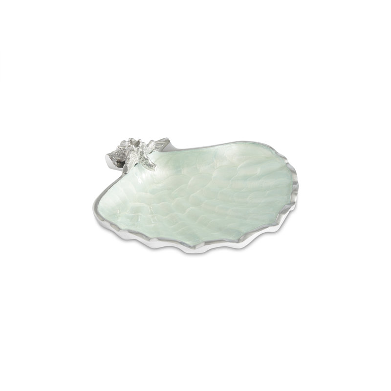 Bol de service 8,25 po Scallop Starfish, Hortensia